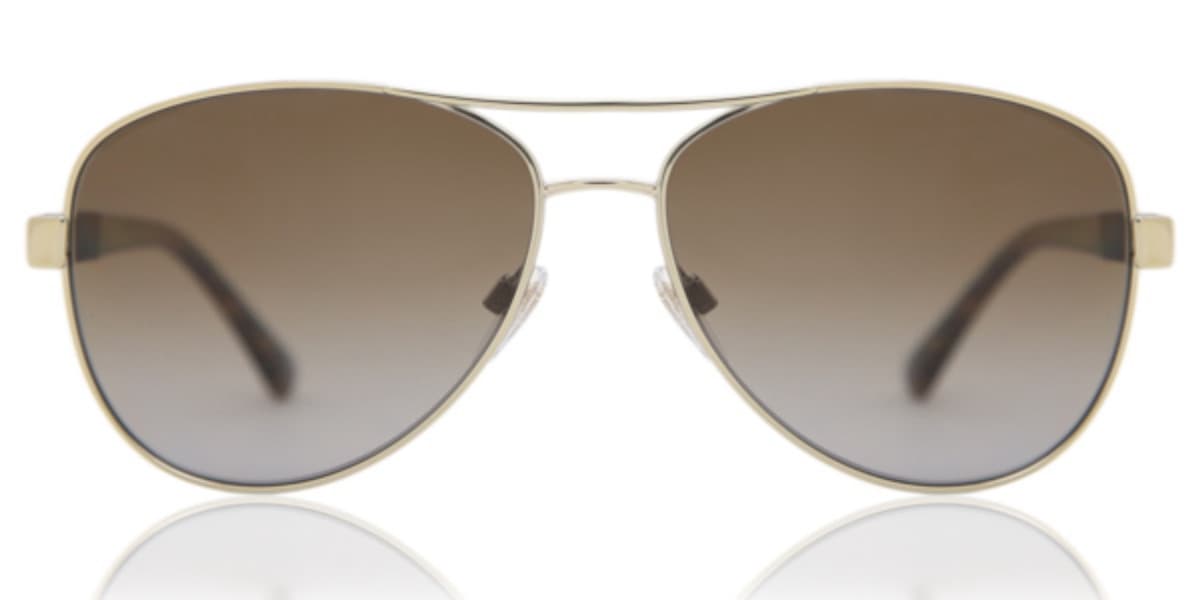 Burberry B3080 1145/T5 BE3080 Sunglasses Gold 135mm Women