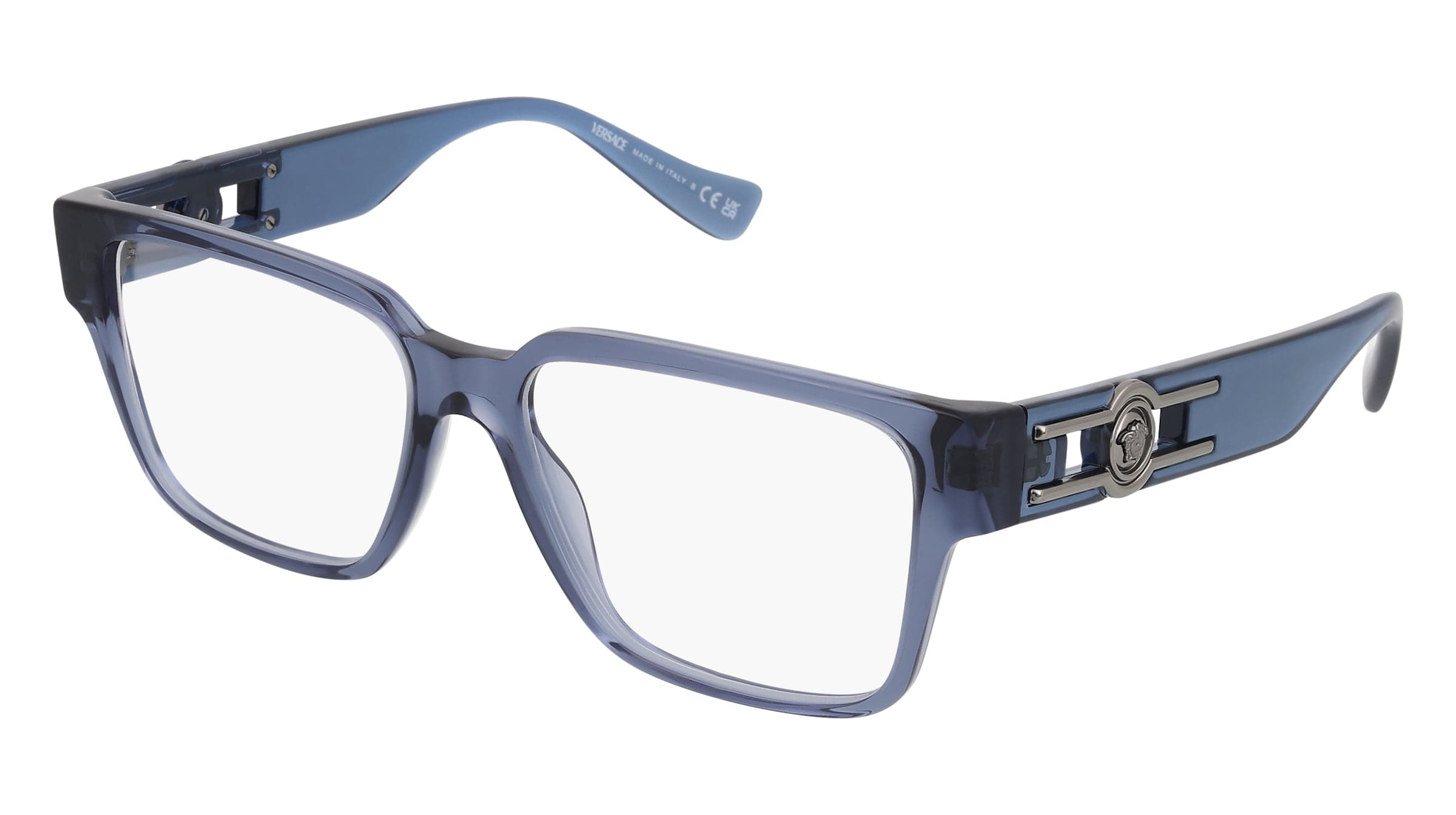 Versace MOD. 3346 5292 VE3346 Eyeglasses Blue 55mm Men 4