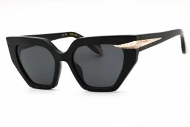 Roberto Cavalli SRC001S 700Y Sunglasses Black 54mm
