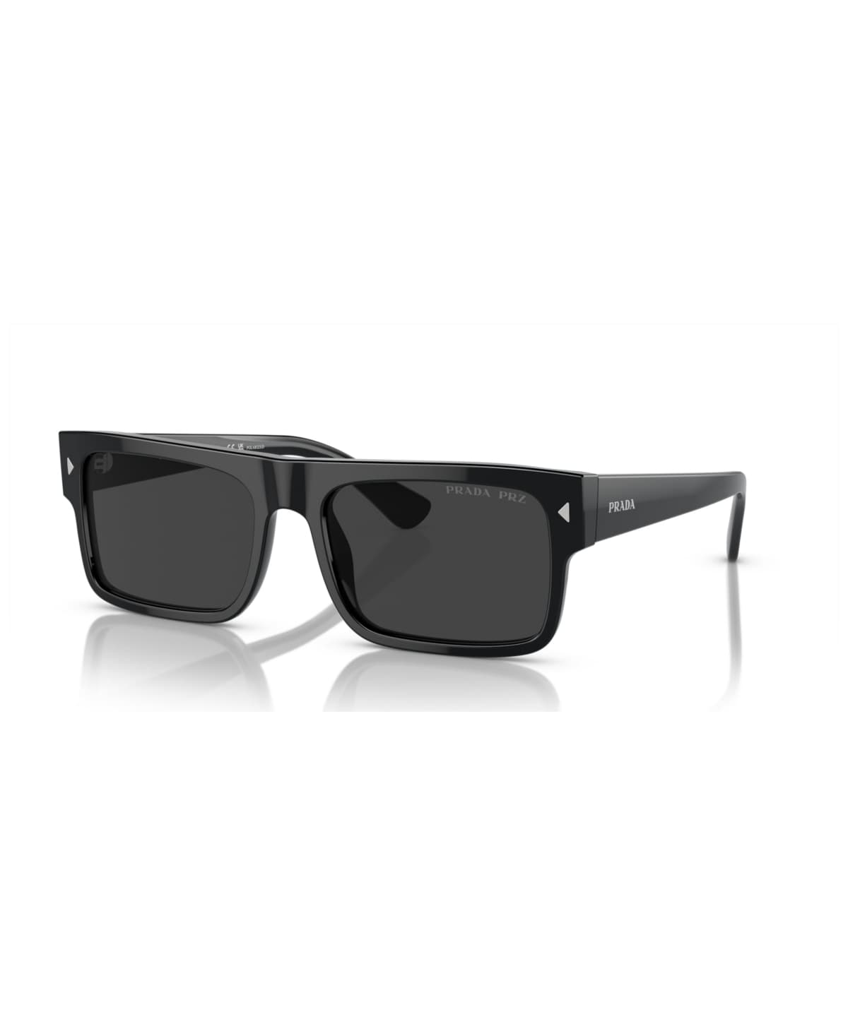 Prada SPR A10 16K-08G PR A10S Sunglasses Black Men