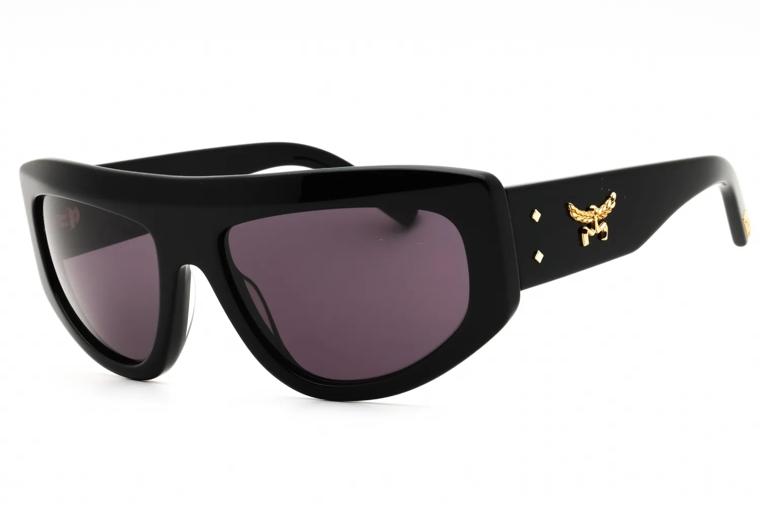 MCM MW0002 01A Sunglasses Shiny Black 59mm Unisex
