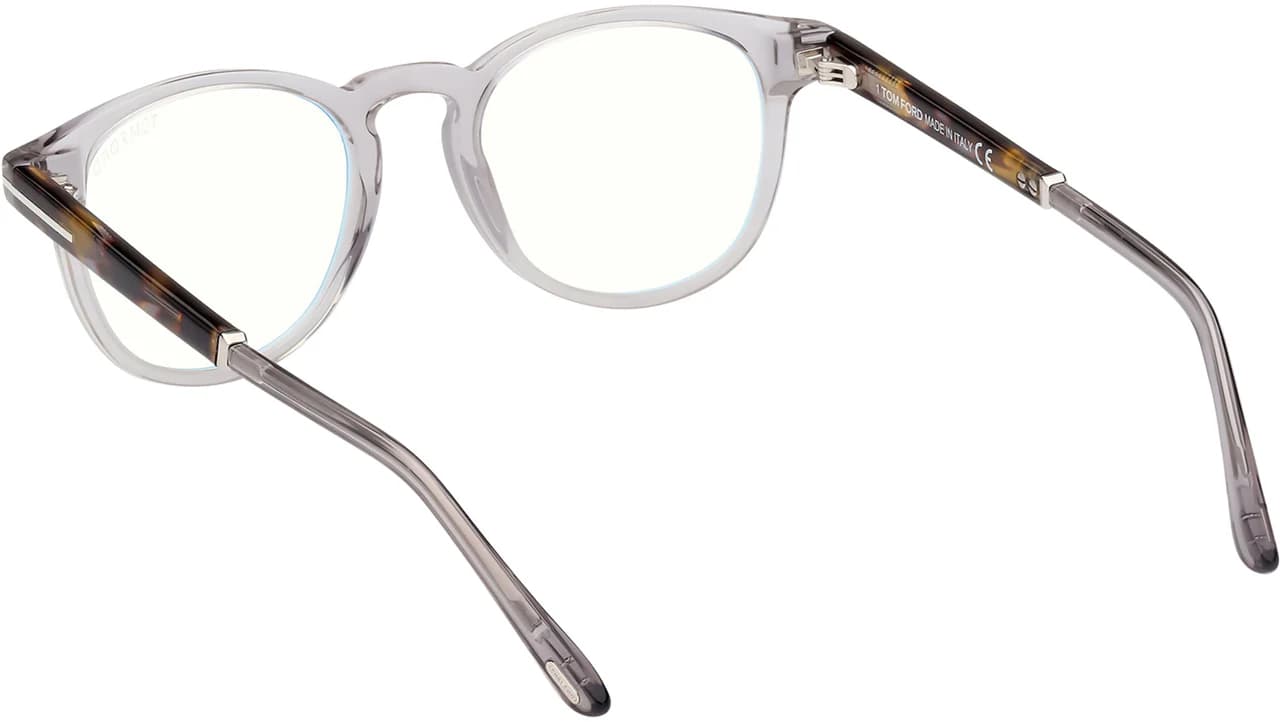 Tom Ford FT5891B 020 Eyeglasses Grey 49mm Unisex 3