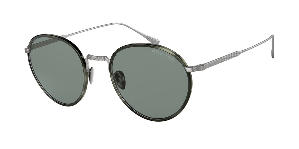Giorgio Armani AR6103-J 3003/11 AR6103J Asian Fit Sunglasses Multicolor 145mm Men
