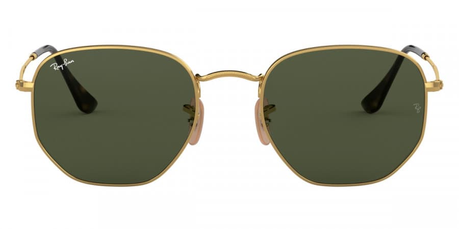 Ray-Ban RB3548N 001 Sunglasses Gold 54mm Unisex 2