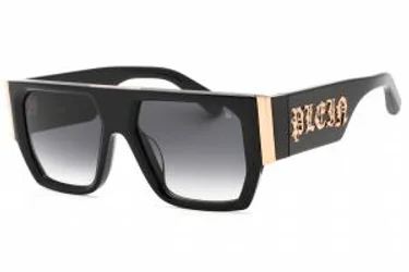 Philipp Plein SPP094M 700 Sunglasses Shiny Black