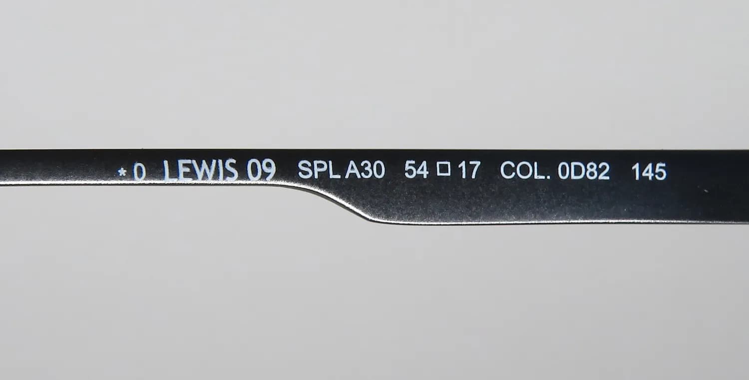 Police Lewis Hamilton 09 Spla30 Blue Light Technology 0d82 Eyeglasses Blue 54mm 8