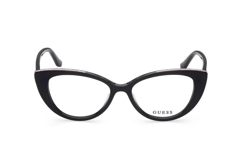 Guess GU2851 001 Eyeglasses Black 52mm Women 2