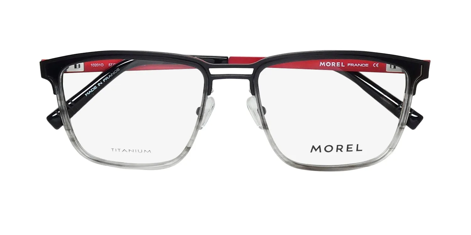 Morel Oga 10201o nr10 Eyeglasses Black 57mm 2
