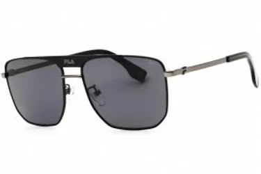 Fila SFI728 K59P Sunglasses Shiny Gunmetal 57mm