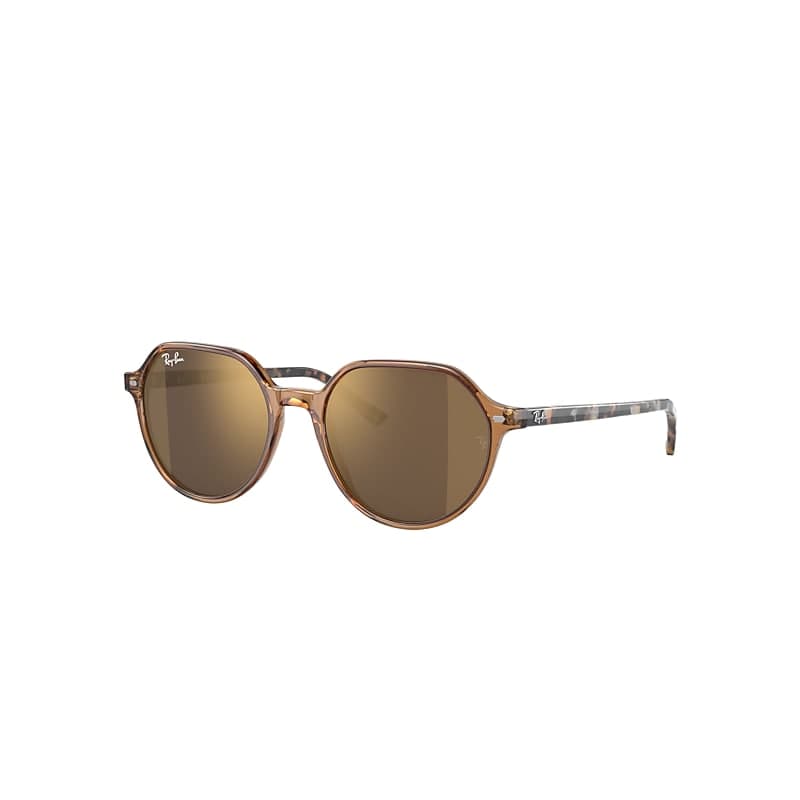 Ray-Ban RB2195 THALIA 6636/93 RB2195 Sunglasses Brown 145mm Men