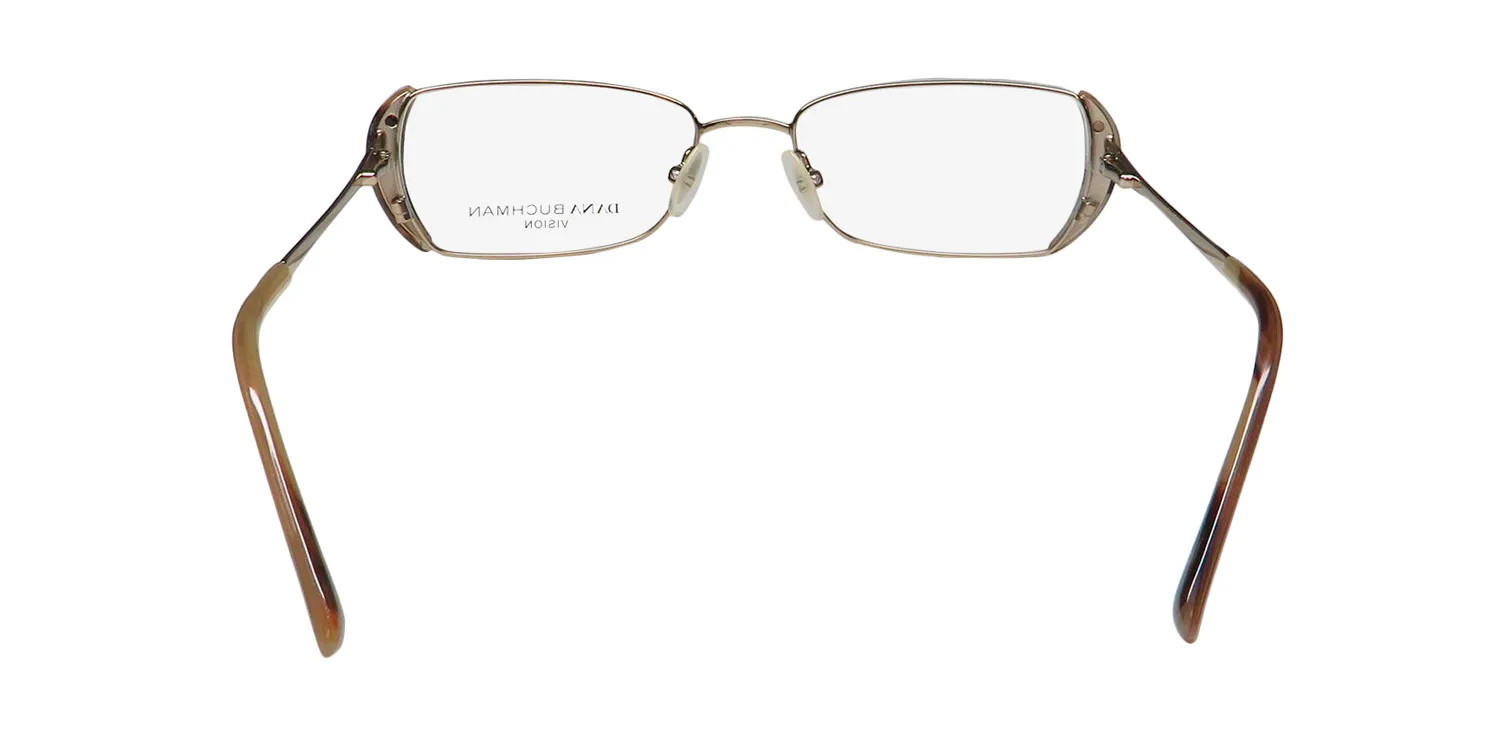Dana Buchman Simona br Eyeglasses Brown 50mm 5