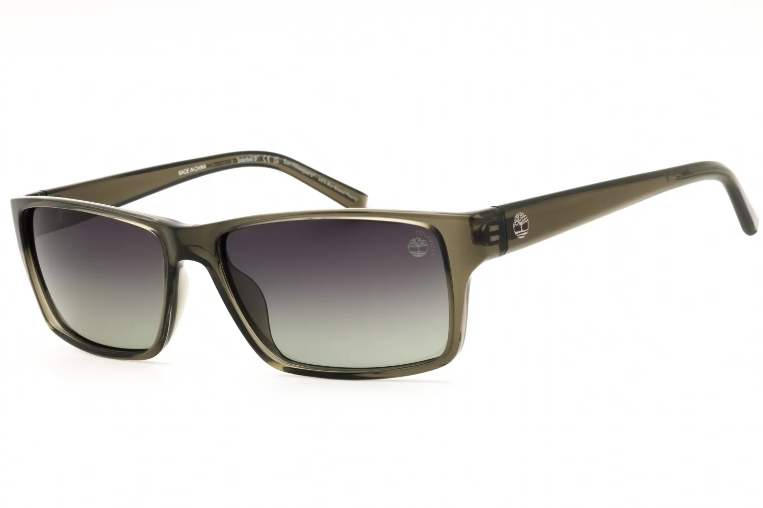 Timberland TB9297 96D Sunglasses Shiny Dark Green 58mm Men