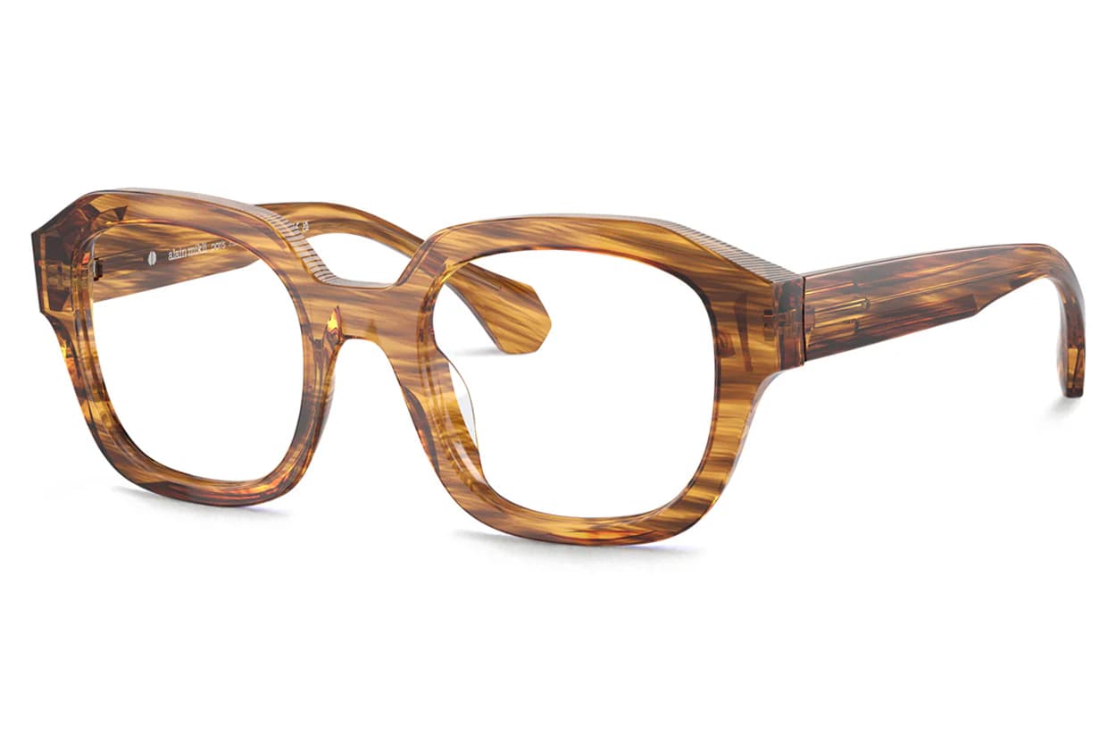 Alain Mikli A03510 001 001 Eyeglasses Brown 50mm Unisex