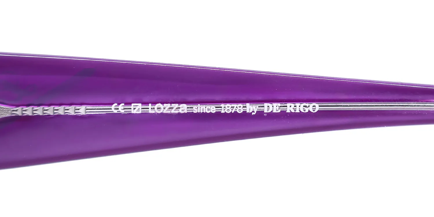 Lozza Vl1854 Broadway 0923 Eyeglasses Purple 51mm 7