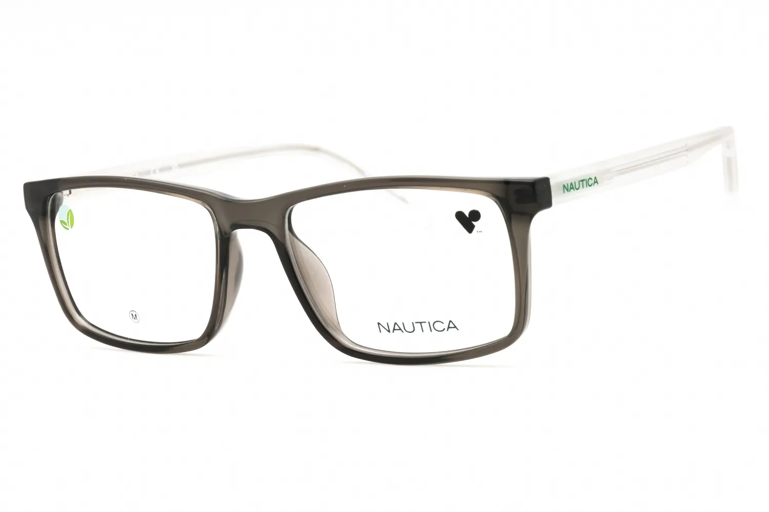 Nautica N8182 015 Eyeglasses Grey Crystal 53mm Men
