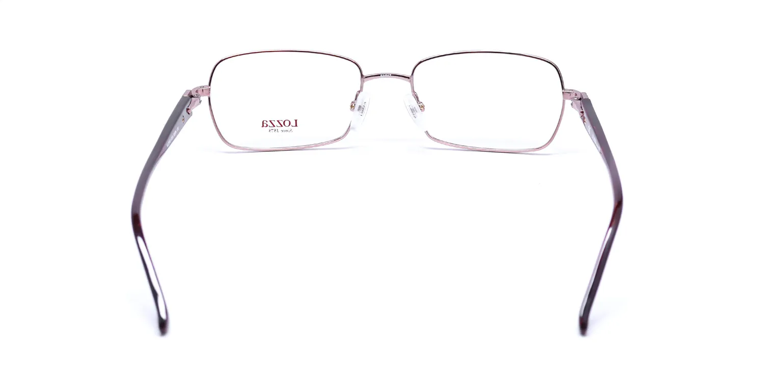 Lozza Vl2045 0sbn Eyeglasses Rose Pink 52mm 5