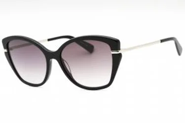 Longchamp LO627S 001 Sunglasses Black 57mm