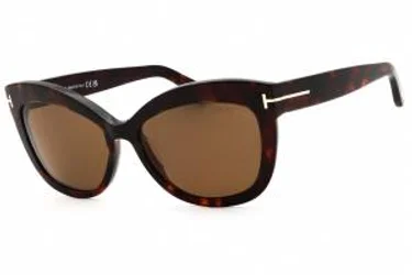 Tom Ford FT0524 54H Sunglasses Red Havana