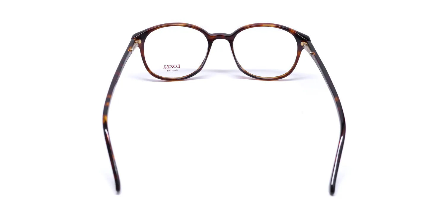 Lozza Vl1836 0714 Eyeglasses Tortoise 48mm Unisex 5