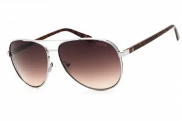 Guess GU00140 08F Sunglasses Shiny Gunmetal