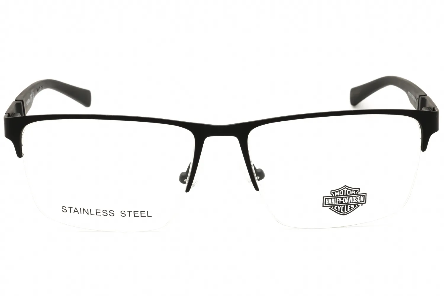 Harley Davidson HD00010 002 Eyeglasses Matte Black 58mm Men 2