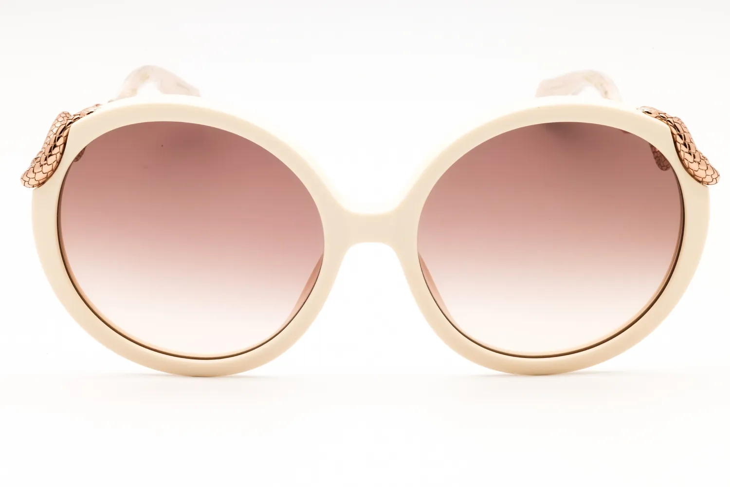 Roberto Cavalli SRC004M 9X7Y Sunglasses Shiny Full Cream 59mm Women 2