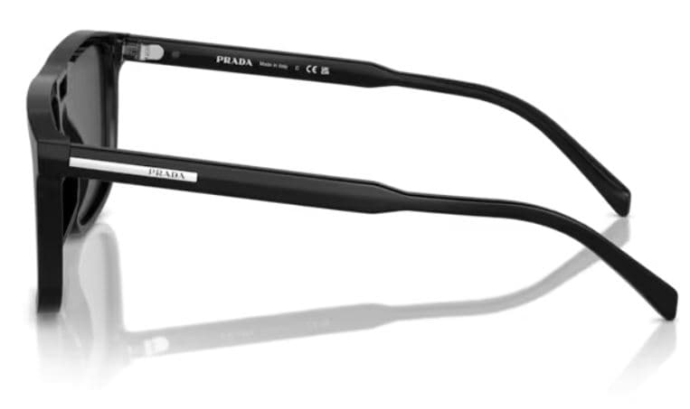 Prada SPRA22F 16K08Z Sunglasses Black 58mm Men 3