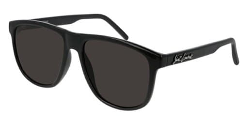 Saint Laurent SL 334-001 56 SL 334 Sunglasses Black 56mm Women