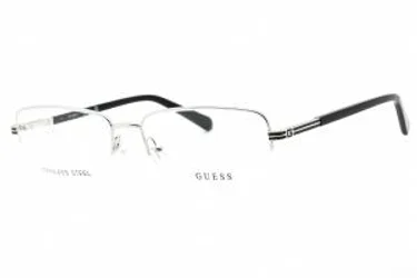 Guess GU50044 010 Eyeglasses Shiny Light Nickeltin 57mm