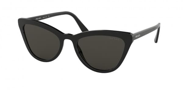 Prada SPR 01V 1AB-5S0 PR 01VS Sunglasses Black Women
