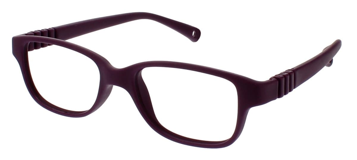 Dilli Dalli Chunky Monkey Eyeglasses Eggplant 47mm Kids