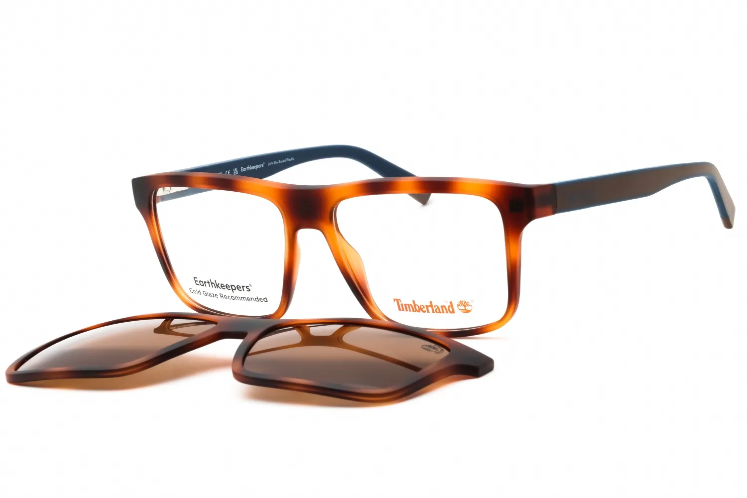 Timberland TB50008 052 Eyeglasses Dark Havana 56mm Men