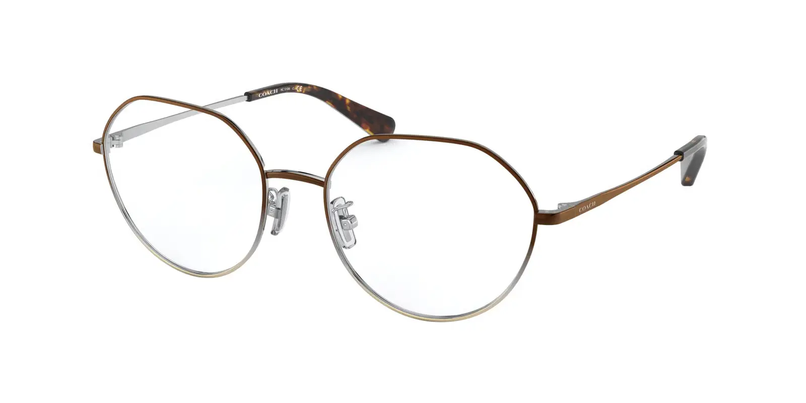 Coach HC5106 9339 Eyeglasses Silver 54mm Men