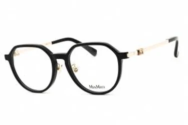 Max Mara MM5088-D 001 Eyeglasses Shiny Black 53mm