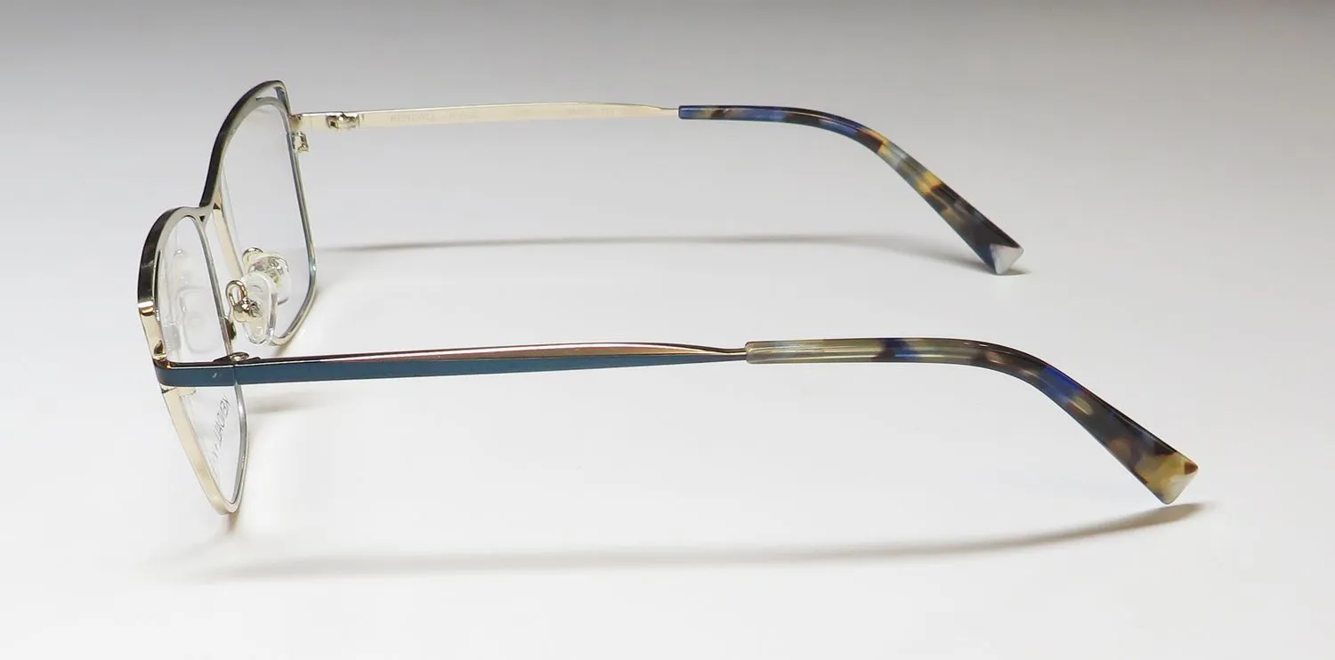 Kendall + Kylie Kko181 Hatti 412 Eyeglasses Blue 54mm 4