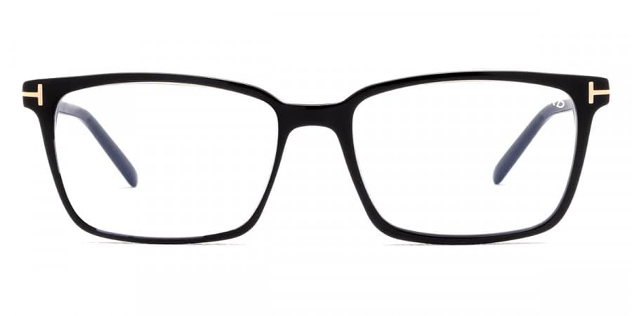 Tom Ford TF5802B 001 Eyeglasses Black 55mm Unisex 2