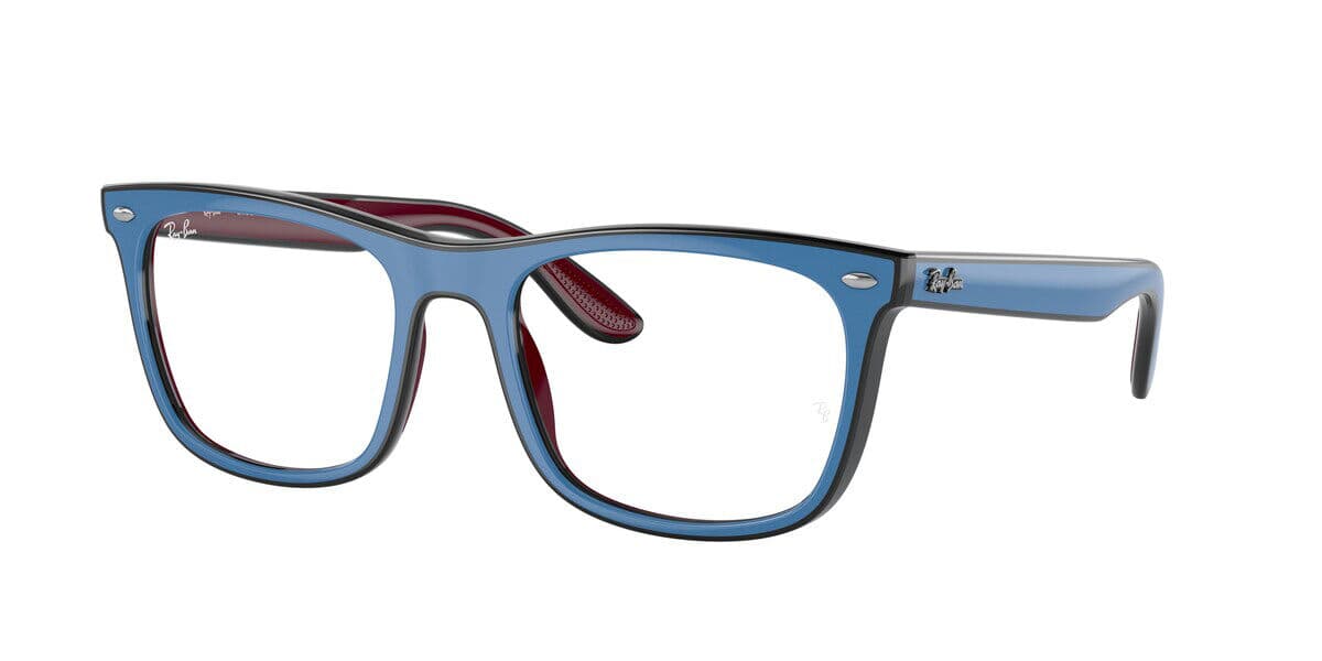 Ray-Ban RB7209-F 8213 RX7209F Asian Fit Eyeglasses Multicolor 55mm Unisex