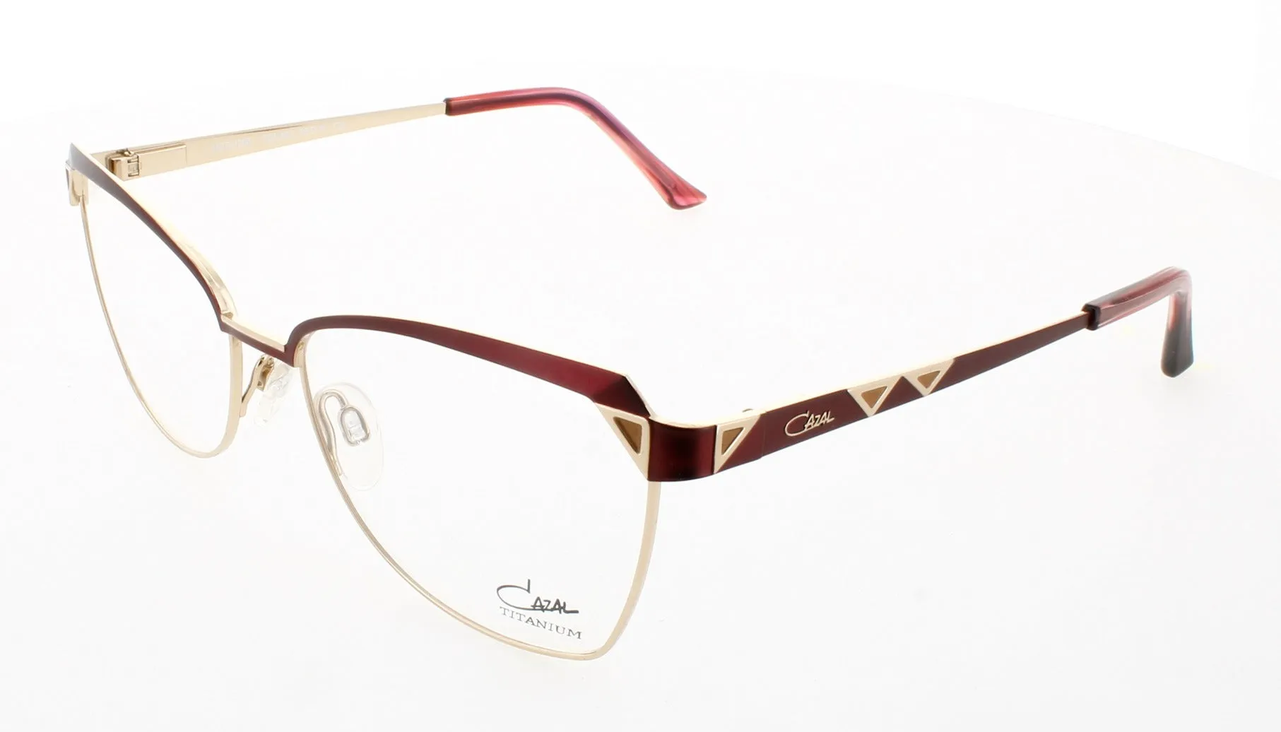 Cazal 4298 C002 Eyeglasses Bordeaux 55mm Women