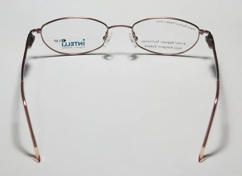 Elite Eyewear Intelli Clip 750 pink Eyeglasses Brownish Pink 47mm 6