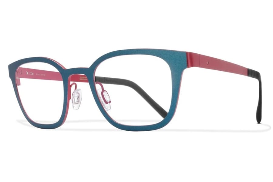 Blackfin BF898 Col. 1151 Eyeglasses Green/red 47mm Unisex