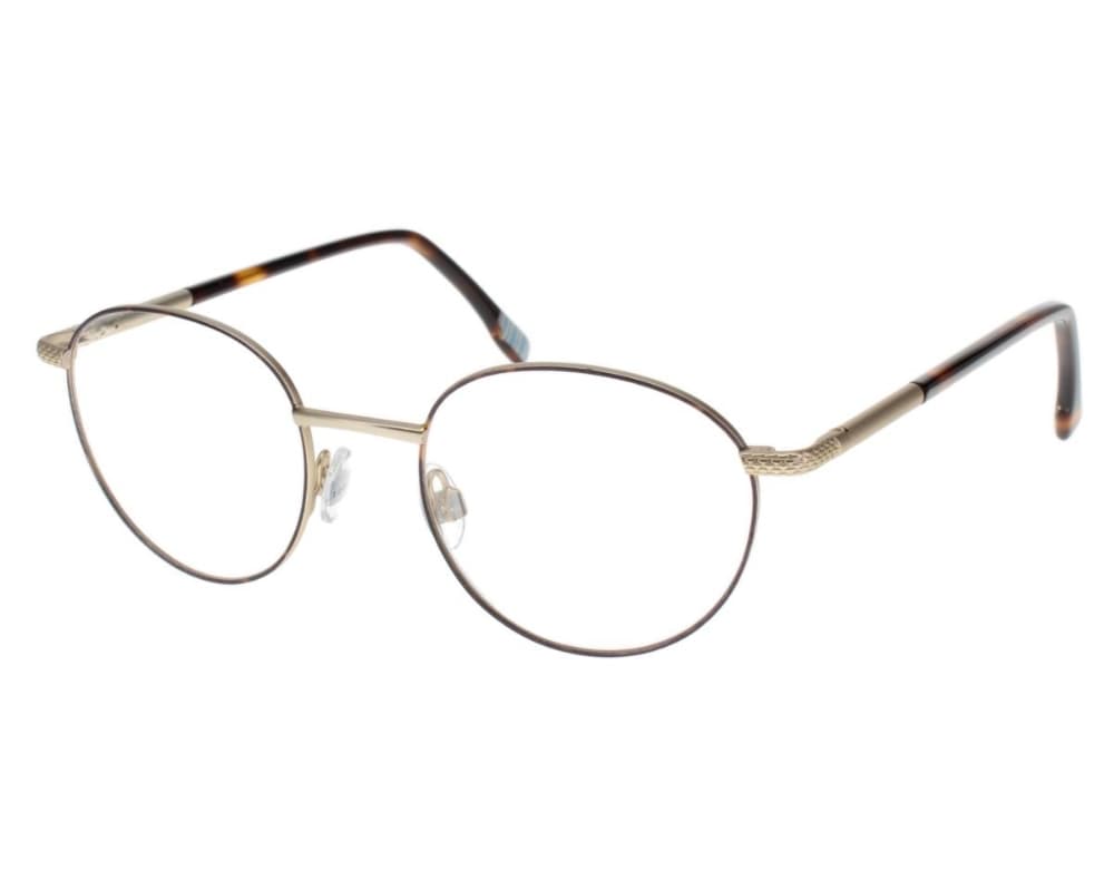 IZOD IZ2110 Eyeglasses Gold Tortoise 49mm Women