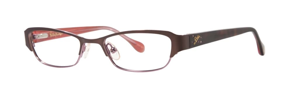 Lilly Pulitzer Morrigan Eyeglasses Brown 47mm Kids