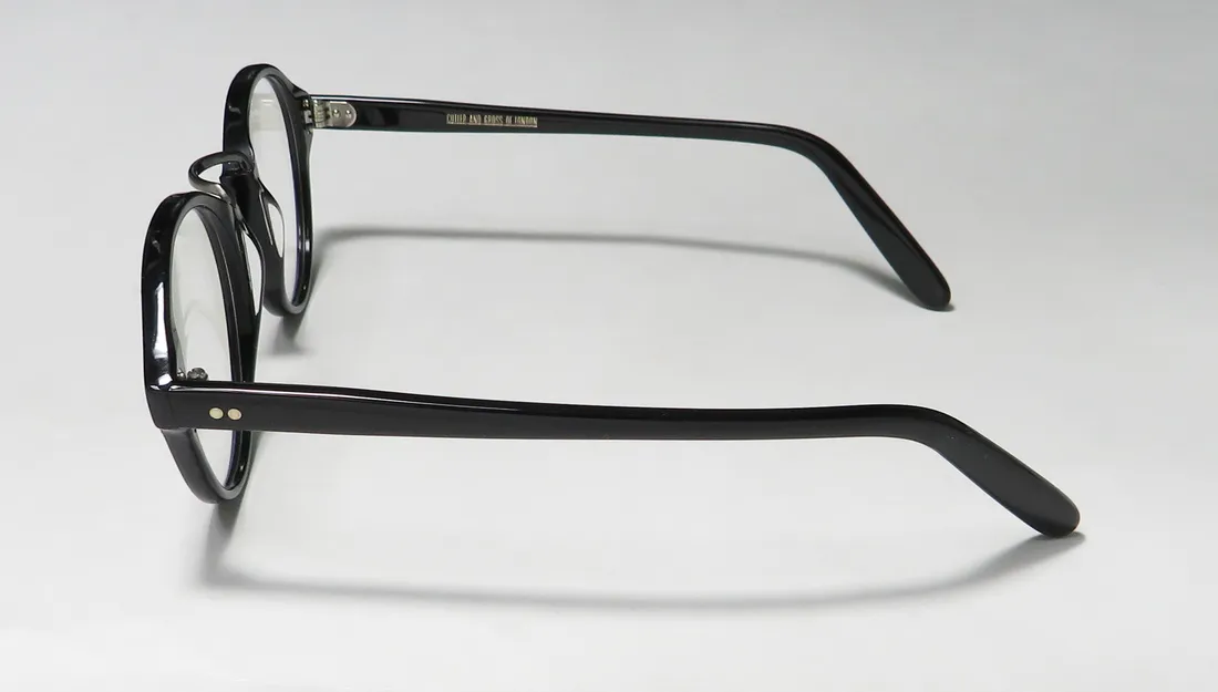 Cutler and Gross 1243 b Eyeglasses Black 47mm 4