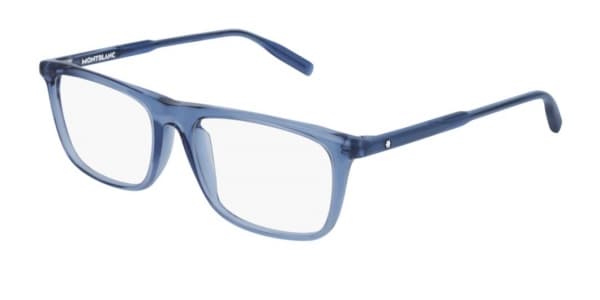 Montblanc MB0012O 003 MB0012O Eyeglasses Blue 54mm Men