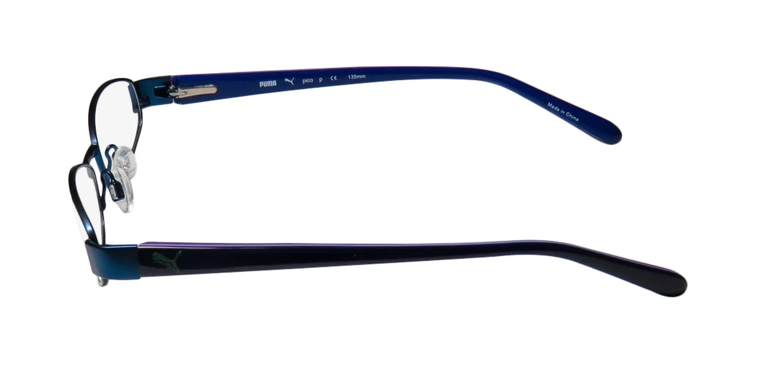 Puma 15357 Pico bl Eyeglasses Blue 50mm Unisex 4