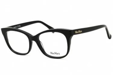 Max Mara MM5094 001 Eyeglasses Shiny Black 52mm