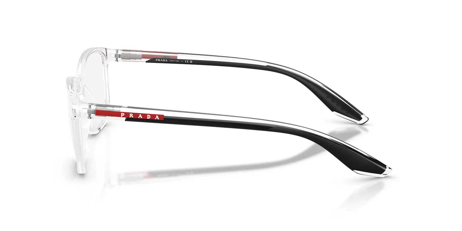 Prada VPS07R 2AZ1O1 Eyeglasses Crystal 55mm Men 3
