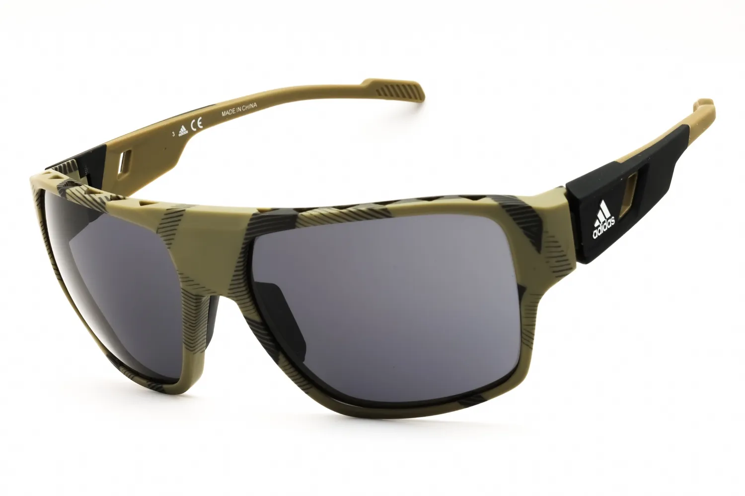 Adidas SP0046 95A Sunglasses Light Green 59mm Men