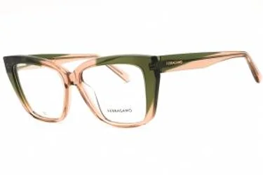 Salvatore Ferragamo SF2939N 326 Eyeglasses Transparent Khaki 54mm