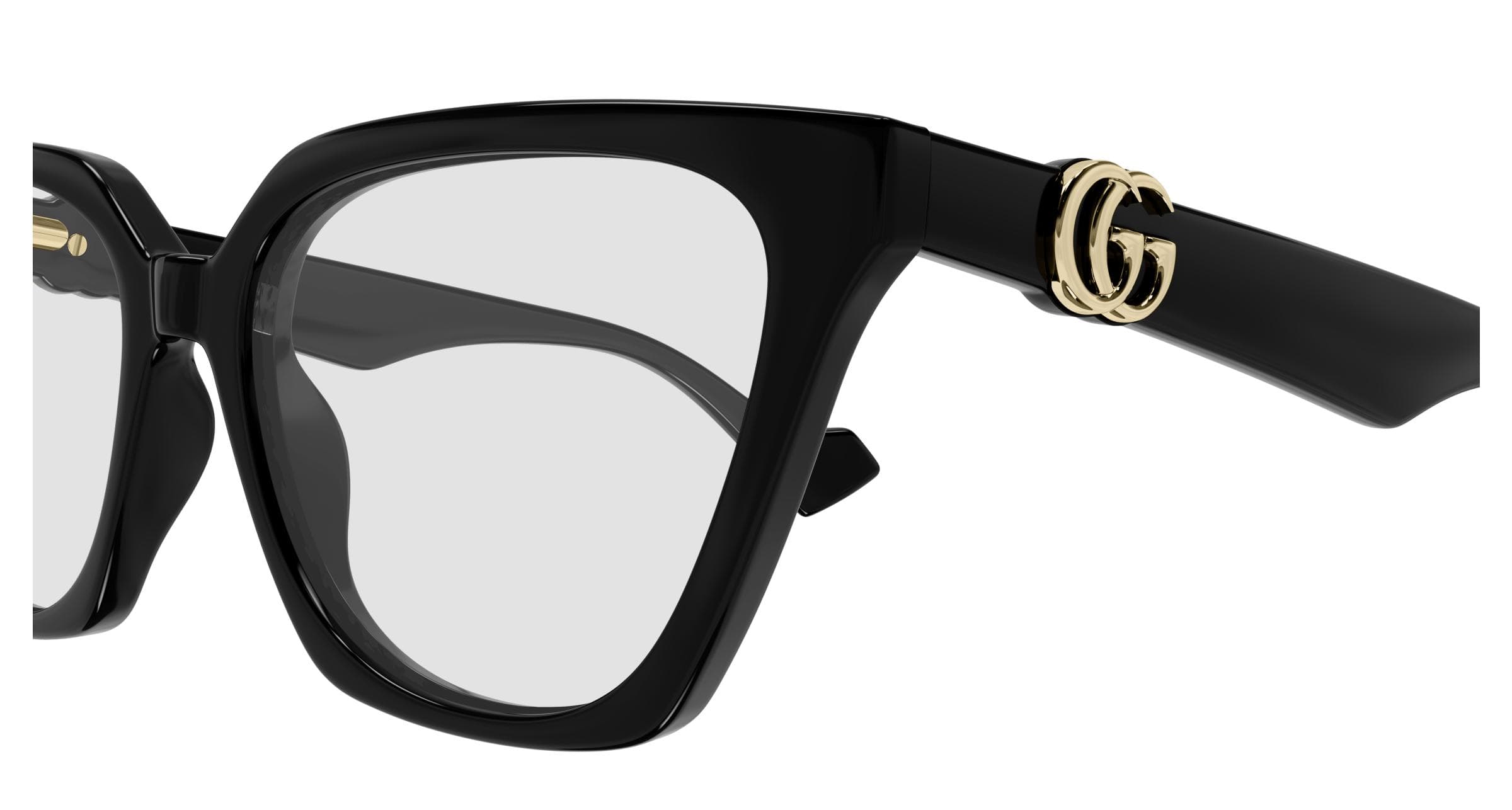Gucci GG1542S 001 Clip On Eyeglasses Black 55mm Women 4